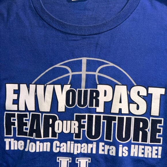 Vintage LG Kentucky Wildcats John Calipari Envy Our Past Long Sleeve Shirt (U) - Picture 3 of 5